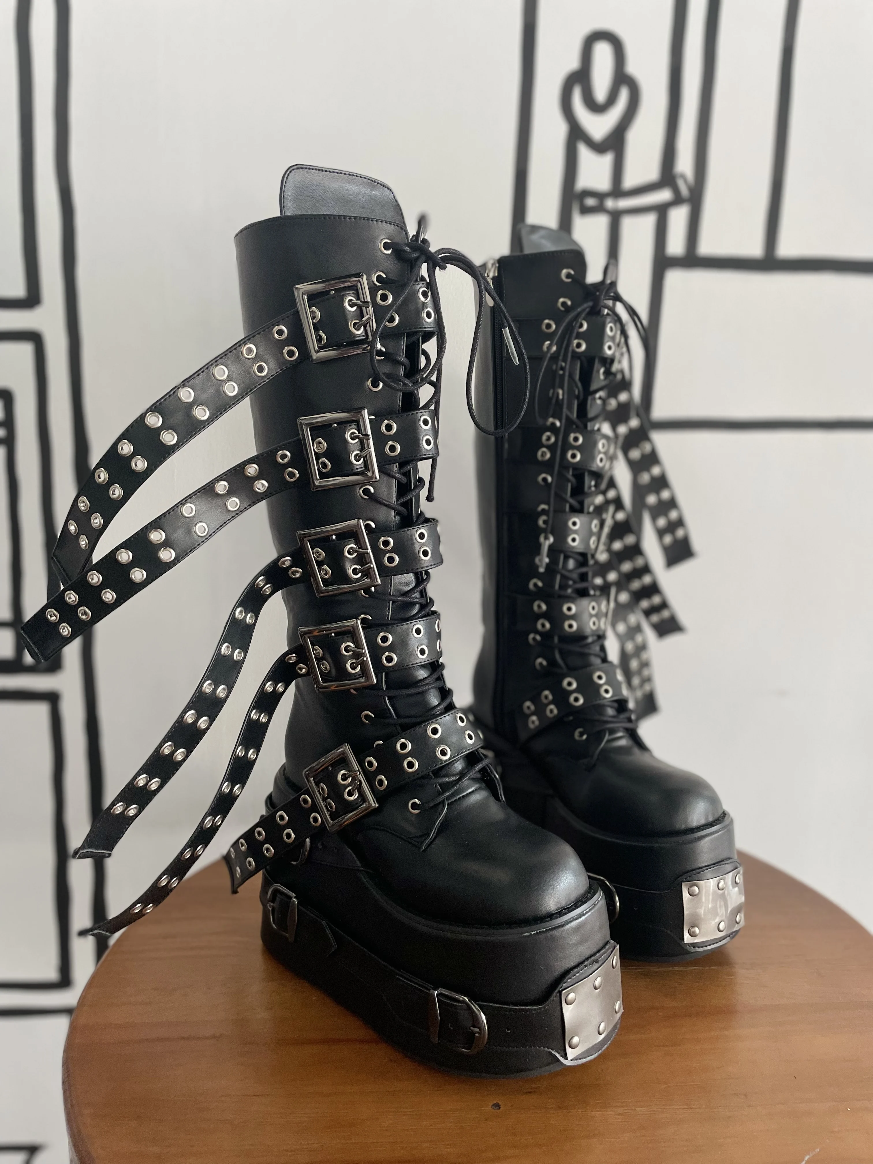 Chaussure Gothique Chaussure Punk Gothic Punk Shoes