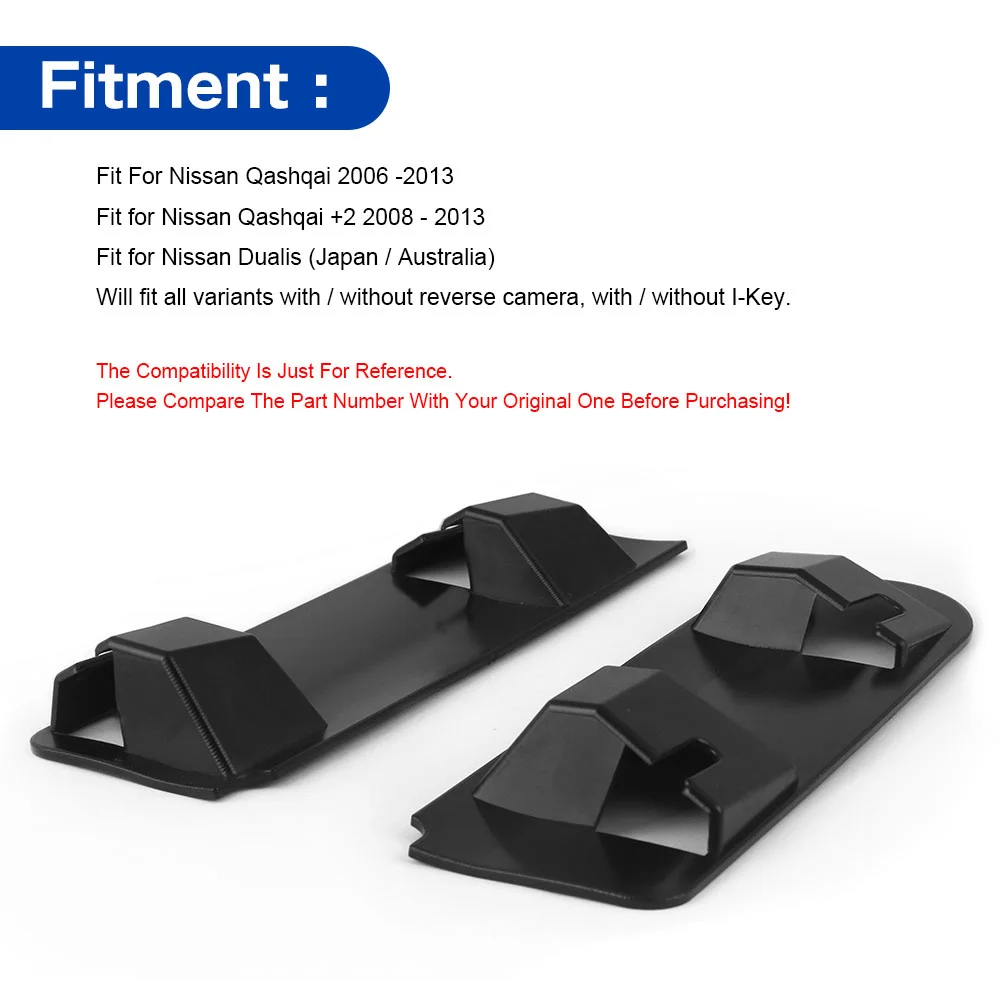 MANIGLIA POSTERIORE PORTELLONE COFANO BAULE PER NISSAN QASHQAI J10 dal