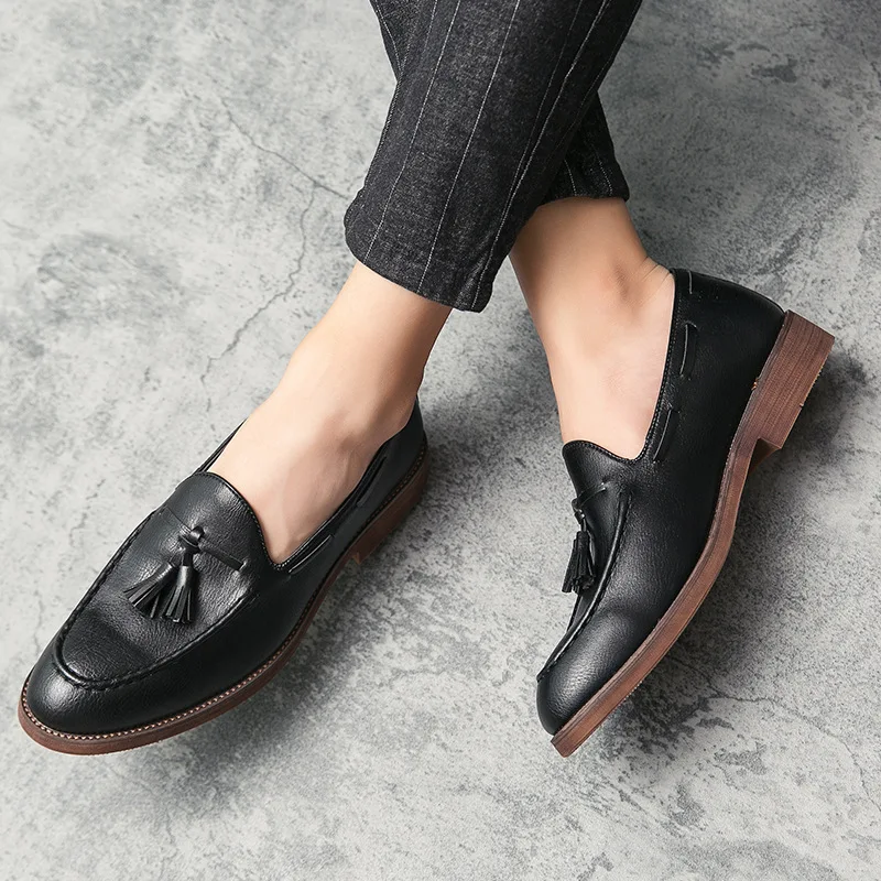 Uomo Croc Vera Pelle Effetto Pelle Indietro Scarpe Aperte Mezza