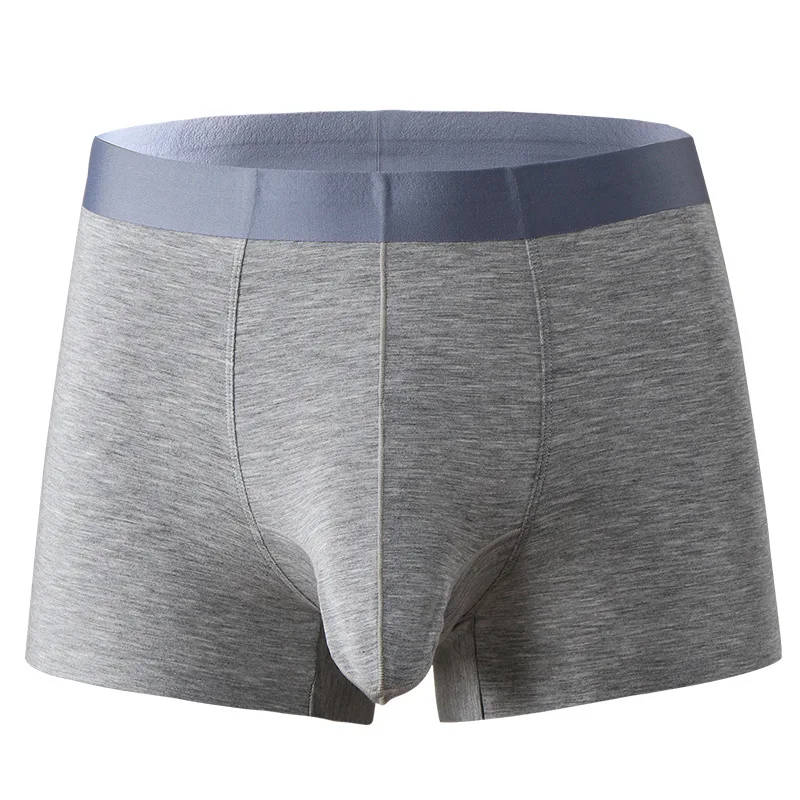 

Men Underwear Seamless Boxers Modal Panties Man Breathable U Convex Pouch Underpants Male Boxershorts Homme Cueca Calzoncillo