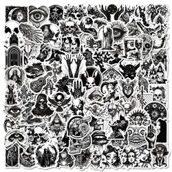 Set of Graffiti Black Gothic Punk Stickers (50pcs random)