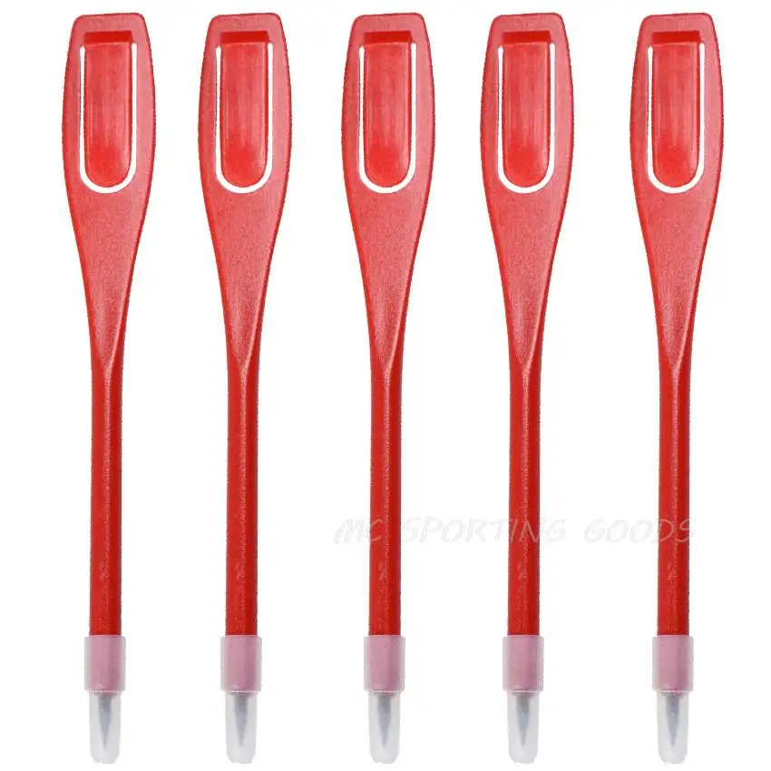 5pcs Golf Scoring Pens,Golf Pencils Mixed Colors Plastic Golf Pencil,Convenient to Carry,can Easily Clip on Clothes or Bags 5