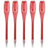 5pcs Golf Scoring Pens,Golf Pencils Mixed Colors Plastic Golf Pencil,Convenient to Carry,can Easily Clip on Clothes or Bags 5