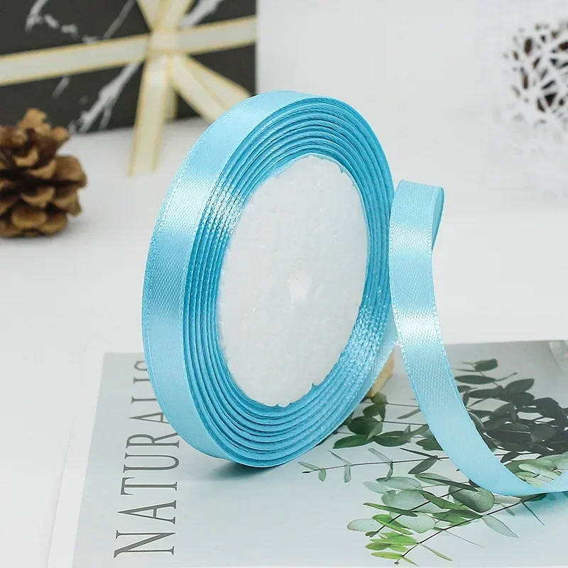 Elegant Satin Ribbons for Gift Wrapping & Decorations - 25 Yards