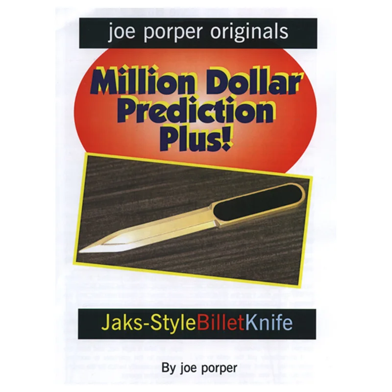 je-recommande-billet-knife-jaks-style-by-joe-p-magic-trickclose-up-magicmentalismprophecy-magicgimmick