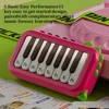 Kids Multifunctional Music Keyboard With Lights Baby Early Education Mini Electronic Piano Keyboard Portable Child Pocket Piano 3