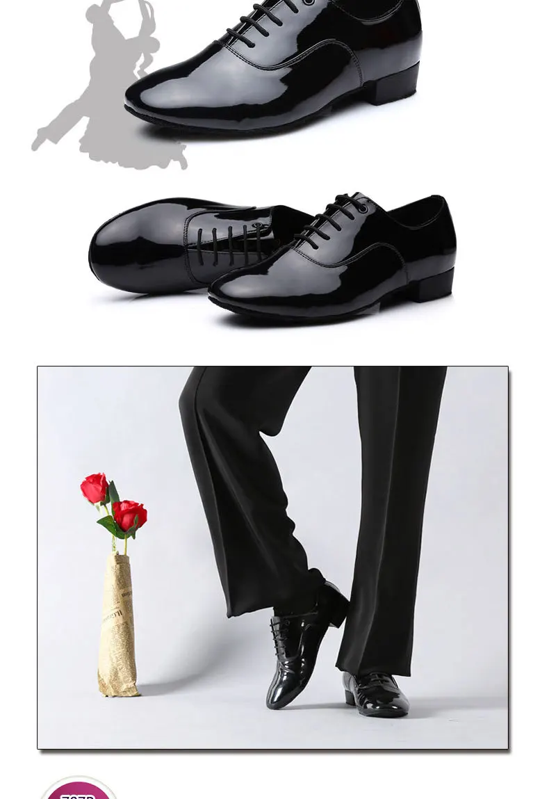 Men Dance Shoes Latin Ballroom dance shoes Modern Indoor Shoes Men Tango Shoes Dance Sneaker For Boy heeled 2.5cm