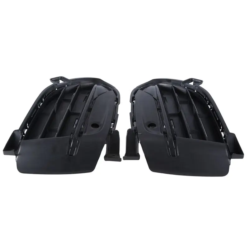 NEW-2PCS 앞 범퍼 외부 그릴 커버 교체 액세서리 BMW X6 F16 2015-2019 51117319777, 51117319778에 적합