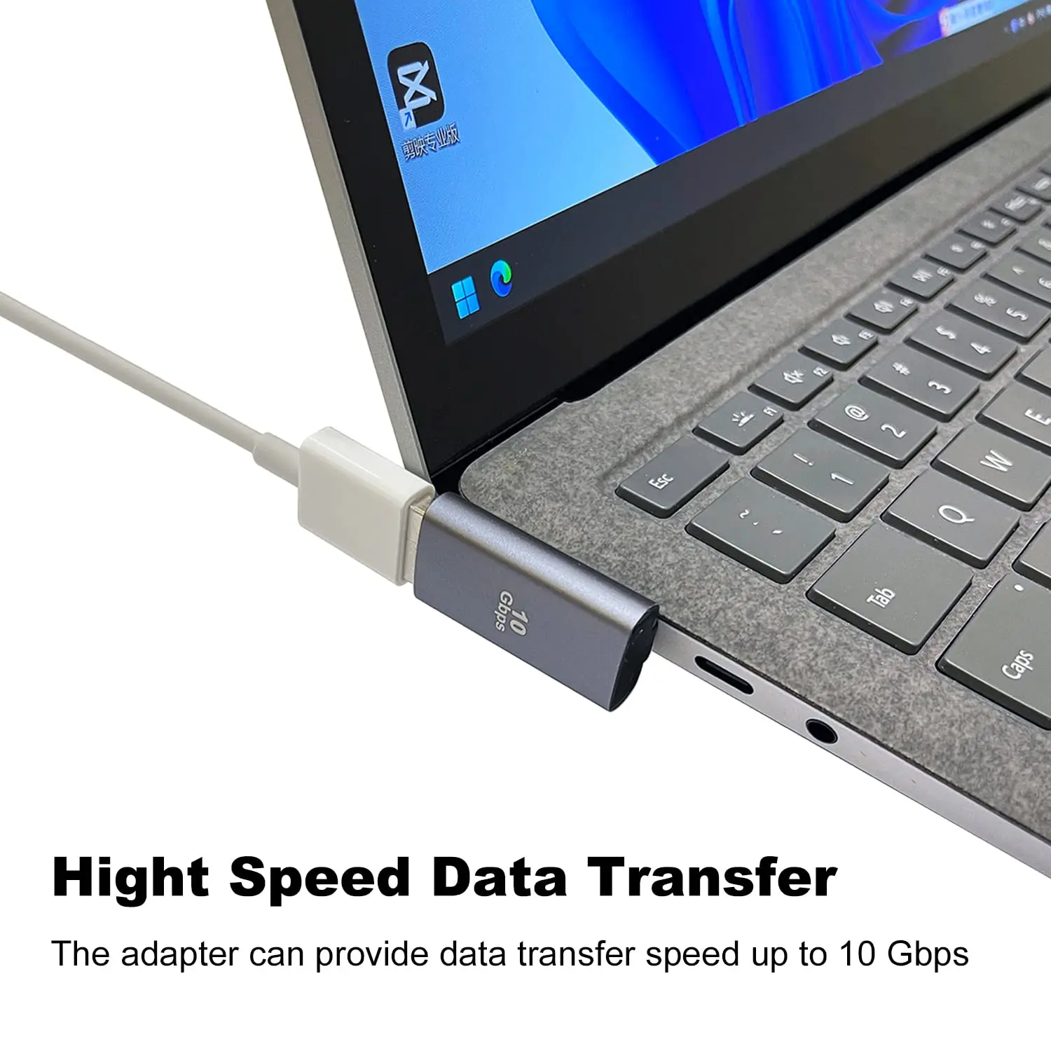 NNBILI 90 Degree USB 3.1 adapter 1-2 Pack Left Angle USB A Male to Female Converter Extender PC Laptop USBA Charger