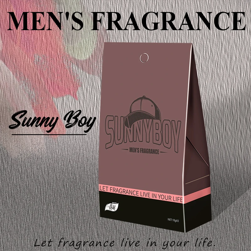 men Hangable Fragrant Fragrances Spices Bags Wardrobe Sachets Deodorizing Paper Aromatherapy Bag Home Cabinet Air Fresheners