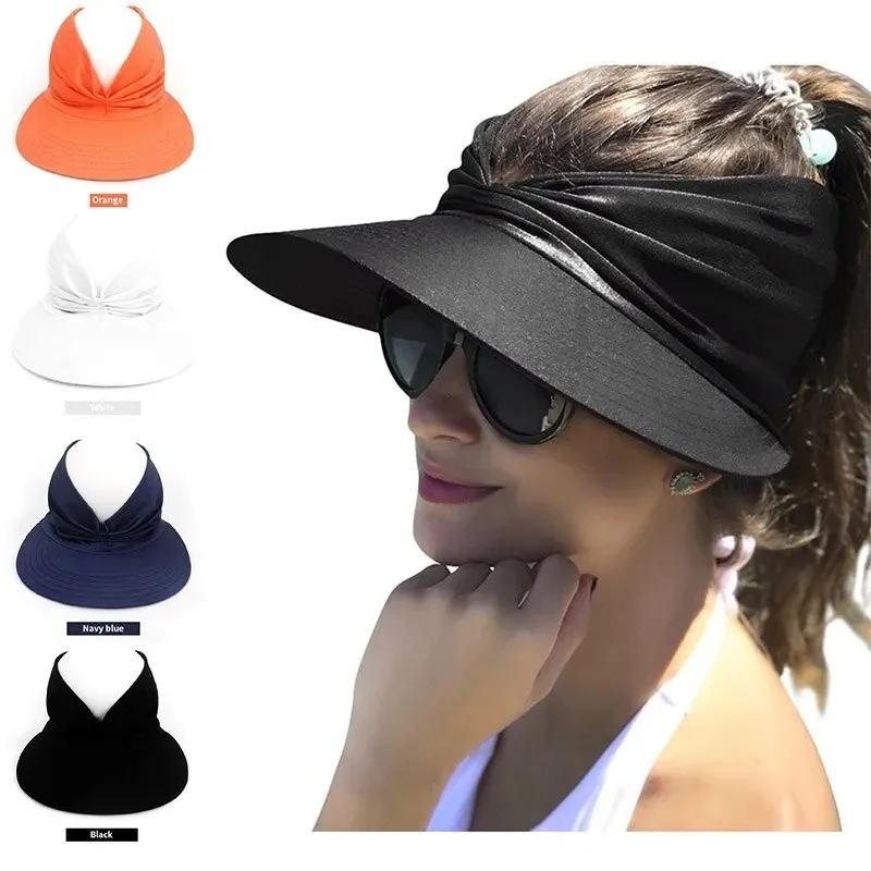 Sport Sun Visor Hats Ladies Baseball Cap UV Protection