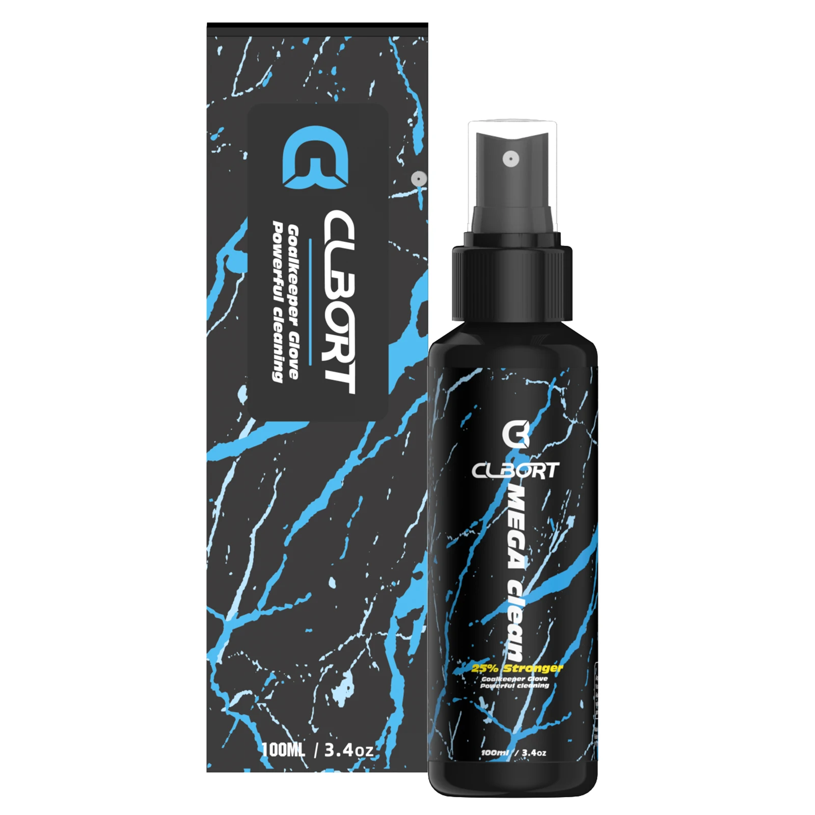 Goalkeeper Glove Wash & Prepare Spray MSDS Certified 3.38oz Football Grip Spray