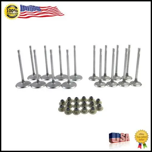 

AP01 INTAKE EXHAUST VALVES + VALVE SEALS WITHOUT HIGH OUTPUT FOR DODGE JEEP 53020748