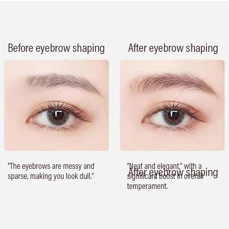 Liquid Eyebrow Pencil 4 Tip Waterproof Smudge Proof Brow Pen_voghion.com