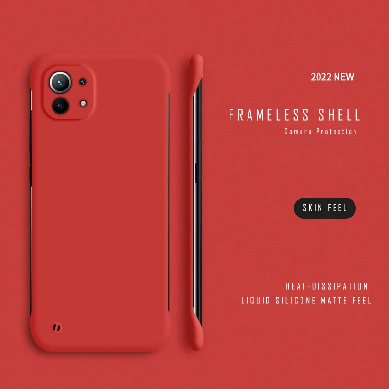 Custodia ultra sottile rigida per PC senza cornice per XIAOMI Mi 12 11 10 9 Lite SE 9T 10T 11T Pro Poco F3 Cover opaca_voghion.com