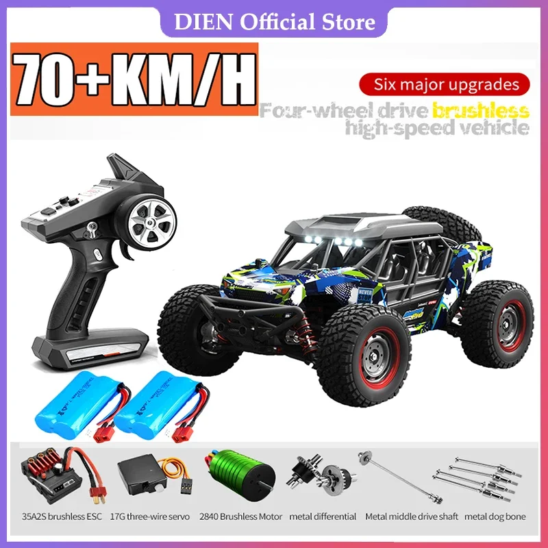 

SCY 16106 PRO RC Car 70KM/H 1/16 4WD Off-Road Drift Brushless Electric High Speed Remote Control Vehicle Children Toy Crawler