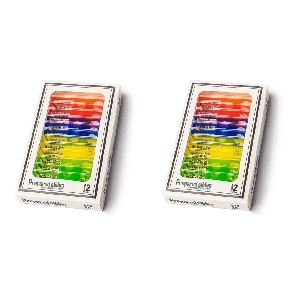 Mini microscopio portatile Microscopio 60-120x con luce a LED Microscopio per l'educazione scientifica dei bambini con vetrini per campioni per laboratorio