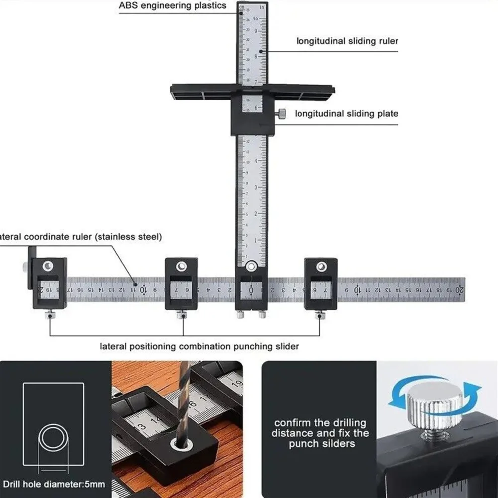 Kastdeur Installatie Positioner Aluminium Kast Installatie Tool