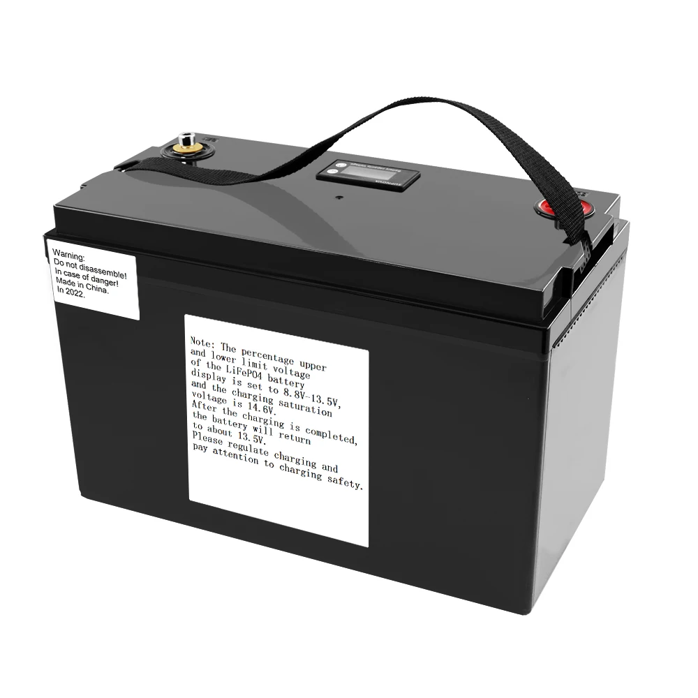 LiitoKala-batería LiFePO4 de 12V, 100Ah, 120Ah, 12,8 V, 3000 ciclos, para autocaravanas, campistas, carrito de Golf, todoterreno, red Solar, viento