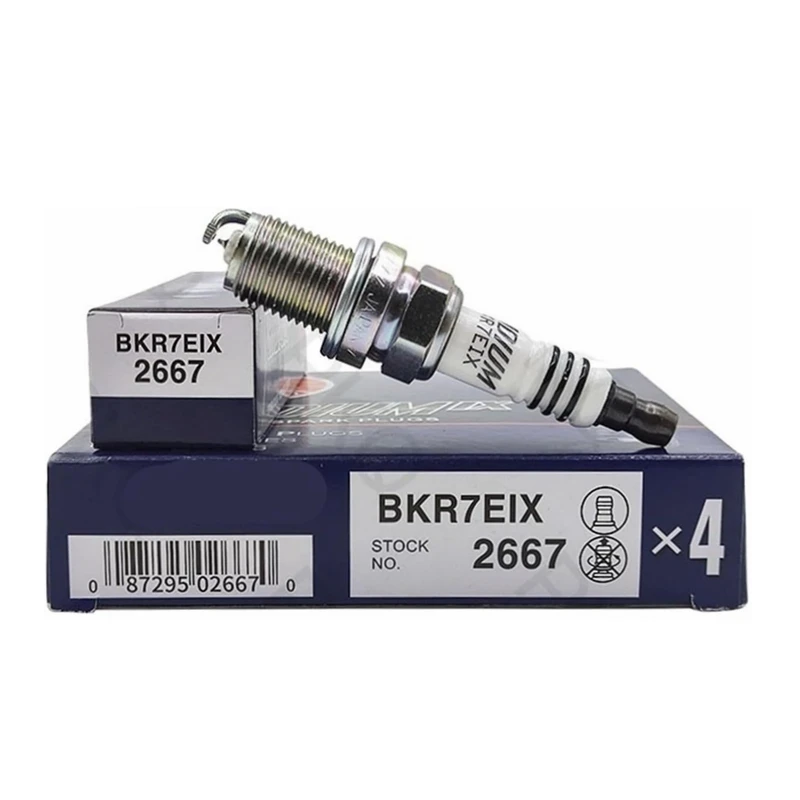 

4/20/40PCS BKR7EIX 2667 Iridium Spark Plug For Polaris Porsche Audi Quattro BMW Honda Volvo BKR7EIX-2667 Ignition Plugs