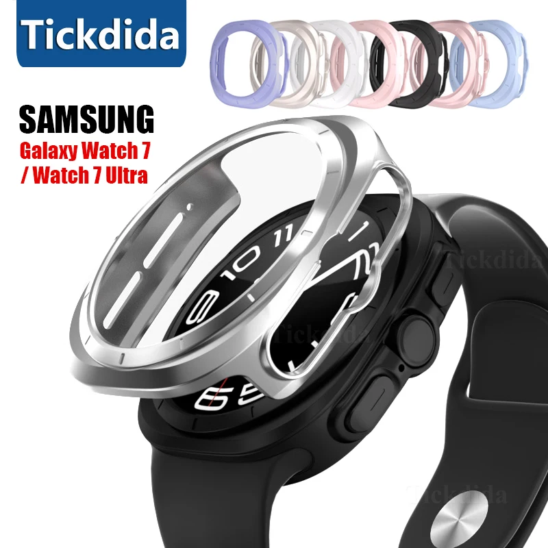 Enhanced Protective Shell Case for Galaxy Watch - Durable PC Protector Frame for Smartwatch