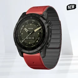 Magnetic Silicone Quick - Fit Strap Bracelet, 22/26mm - 26mm (RB)