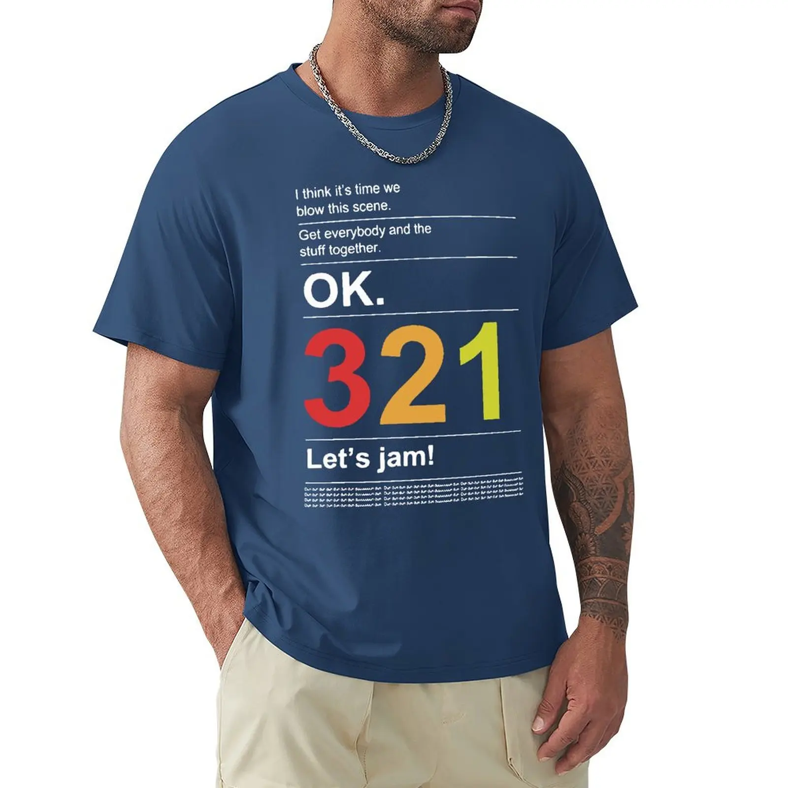thumbnail image 1 of Tank Cowboy Bebop T-Shirts Men Anime Manga Letters Print Leisure Pure Cotton Tees Crewneck Short Sleeve T Shirt Printed Clothes, 1 of 5