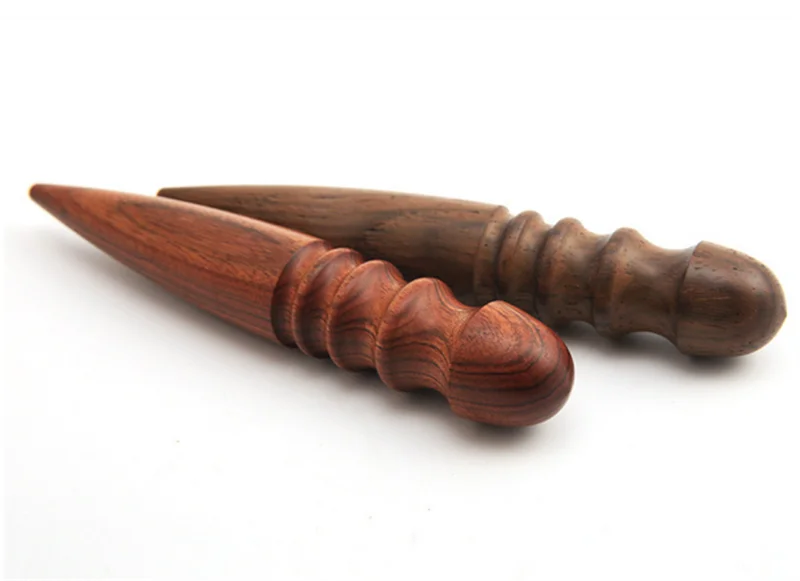 Description Picture 4 of itemHot Sale Leather Edge Burnisher DIY Handmade Leathercarft Sandalwood Leather Polishing Tool Wood Polishing Stick