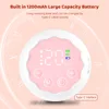 Wearable Breast Pump for Breastfeeding Hand Free Electric Breast Pump 4 Mode 12Suction Level Low Noise180ml Milk Collector 5