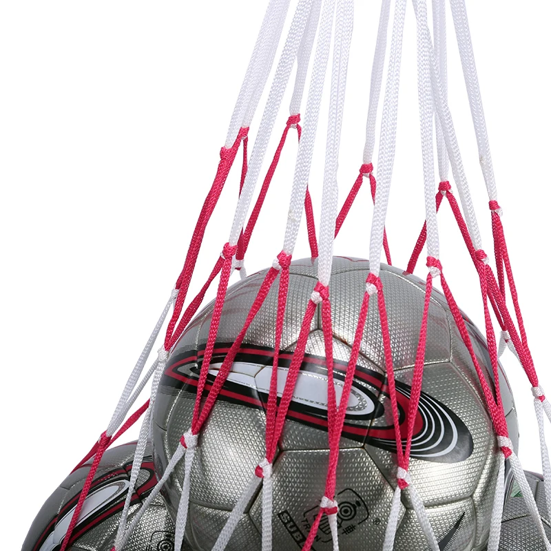 Large-Capacity Basketball Net Bag: Heavy-Duty Woven Ball Bag for Soccer and Basketball (Without the ball）)