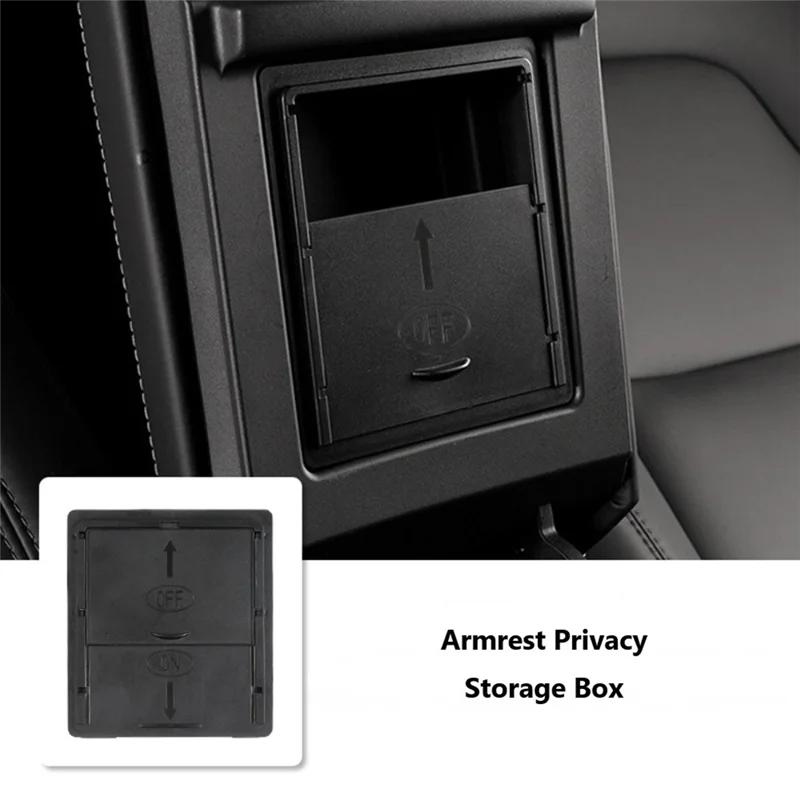 Altamente raccomandato. Per Tesla Model 3 Model Y 2017-2023 Organizzatore della console centrale - immagine 5