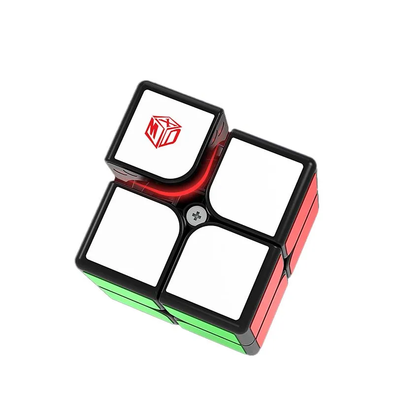 QiYi XMD Flare 2x2 Magnetic Magic Speed Cube Stickerless Professional Puzzle Fidget Toys Qiyi X-MAN Flare 2M Cubo Magico