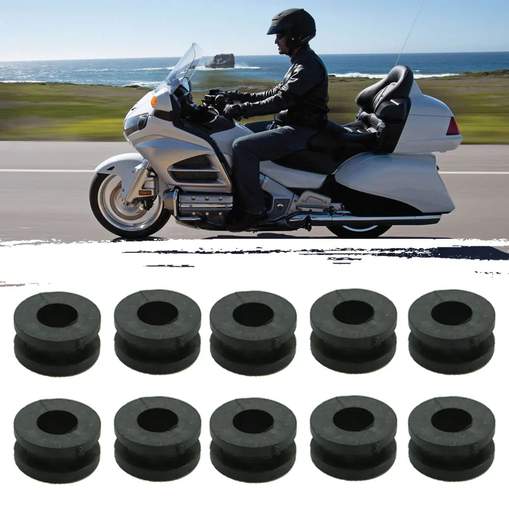 Grip Puppy Ergonomic Grip Rubbers For Honda Goldwing GL1200, GL1500, GL1800 – 1 Pair, Black, Made In UK