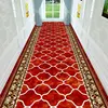 Luxury long corridor carpet Living Room Red Carpets HOTEL Stairs Washable Non-slip Mat long Rugs for Hallway Decoration bedroom 6