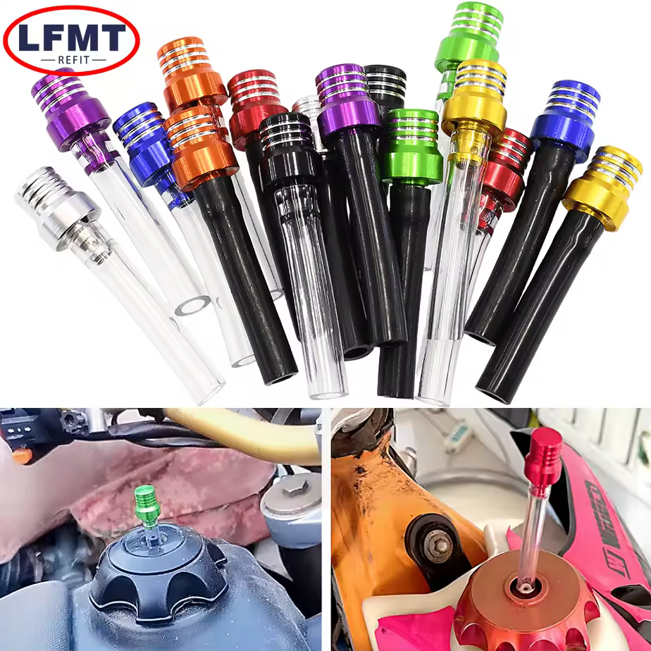 Universal CNC Aluminum Fuel Tank Air Vent Gas Cap oil Vent For CR CRF YZ YZF K.T.M RMZ KXF KAYO BSE Motocross Dirt Pit Bike ATV