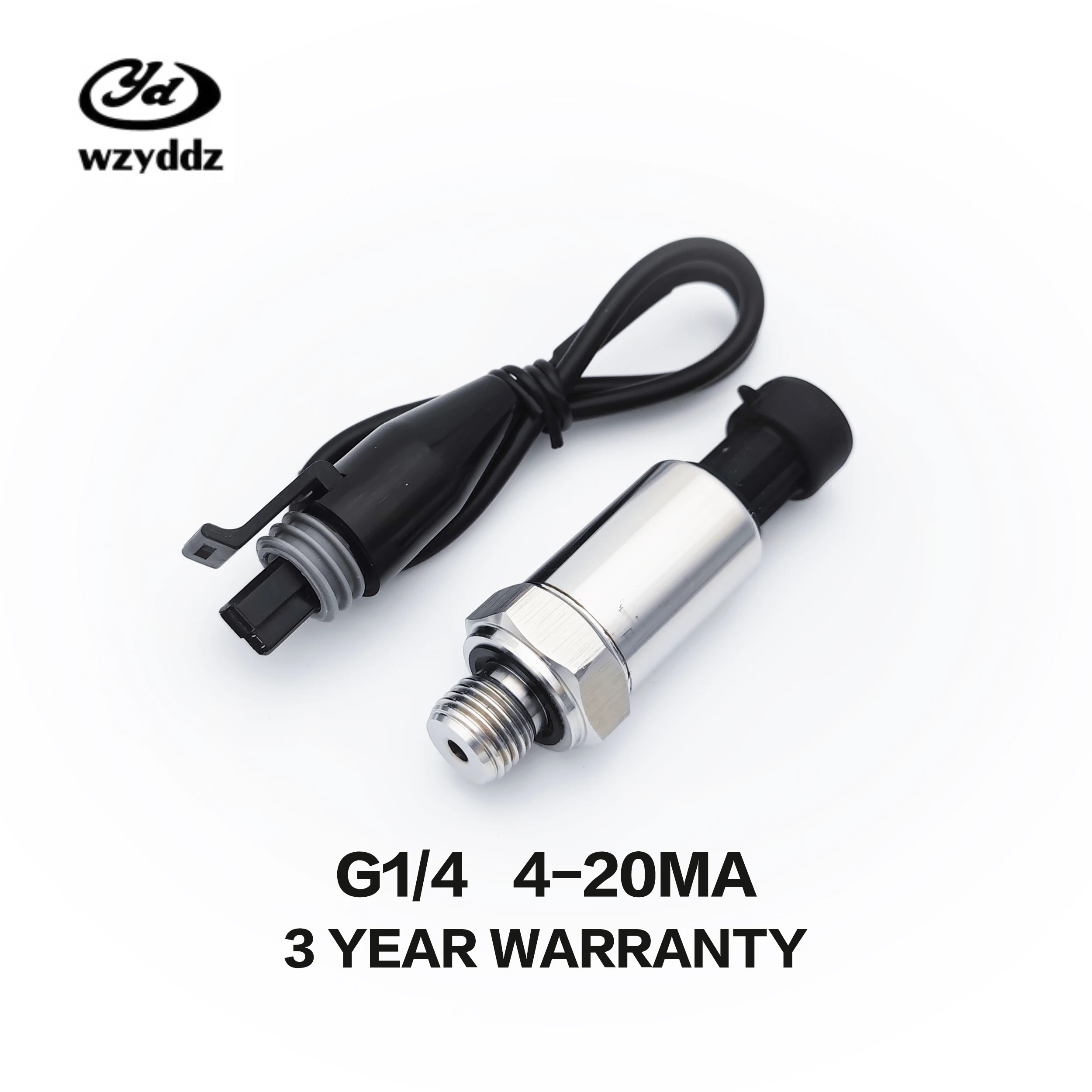 pressure transmitter sensor water oil fuel gas air G1/4 12-36V 4-20mA 0-600bar optional stainless steel pressure transducer pressure sensor