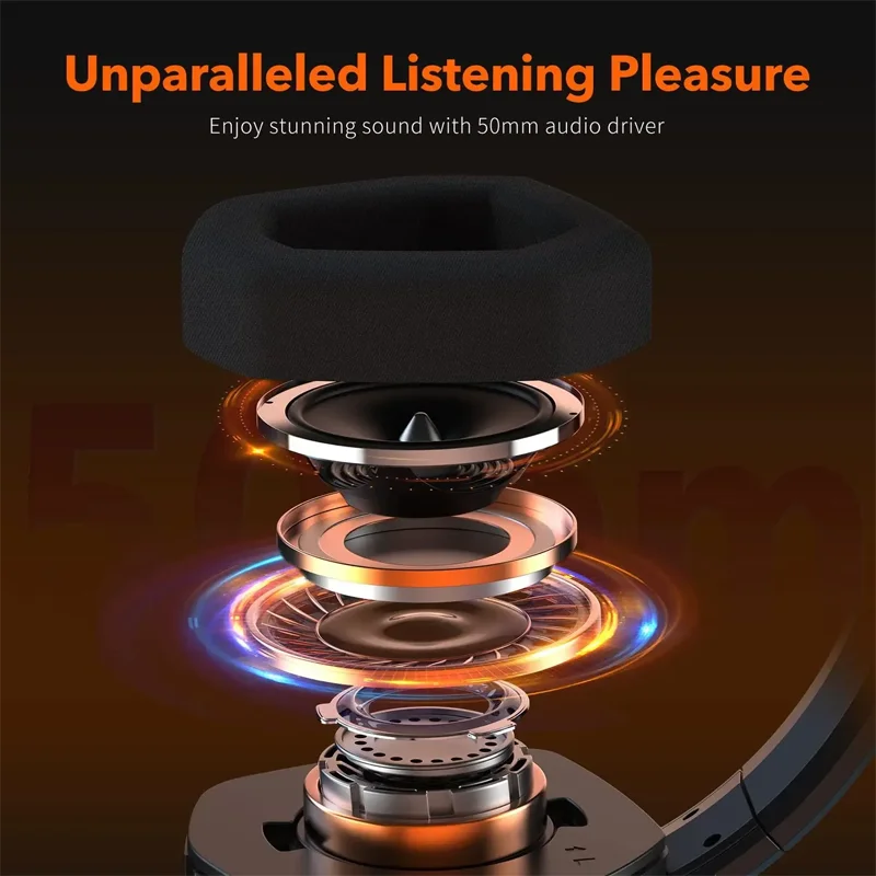 NUBWO N16 HIFI Noise-Canceling Gaming Headset with Stereo Sound and Comfortable Design