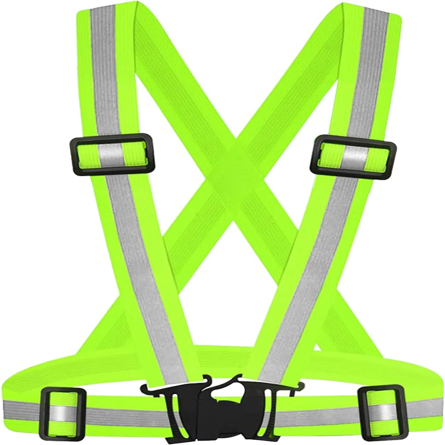 Stay stylish and safe in outdoor adventures with this durable, vibrant safety vest for cyclists, hikers, and construction worker