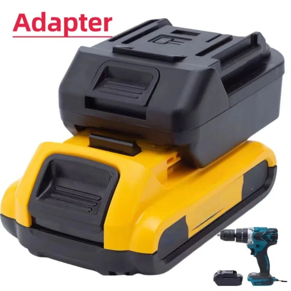 USB Battery Adapter Converter For 20V Dewalt Convert To  For  Makita BL 18V Cordless Drill  Tool Accessories battery adapter for hilti b22 volt li ion battery convert to for parkside lidl tools power electric drill contacts accessories