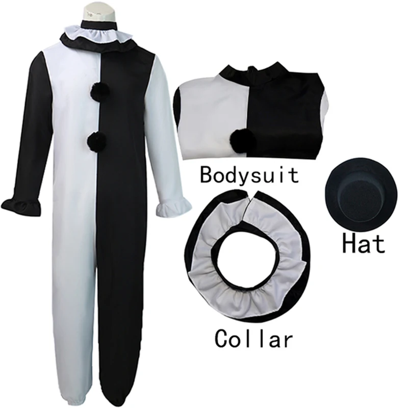 Costume Da Clown Horror Per Bambini - Vestito Terrifier Per Halloween, Feste A Tema E Cosplay, Taglie S-M-L