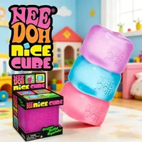 Needoh Nice Cube, outil sensoriel anti-stress pour l'anxiété et la concentration, cube sensoriel de bureau pour adultes et anti-anxiété pour enfants 3