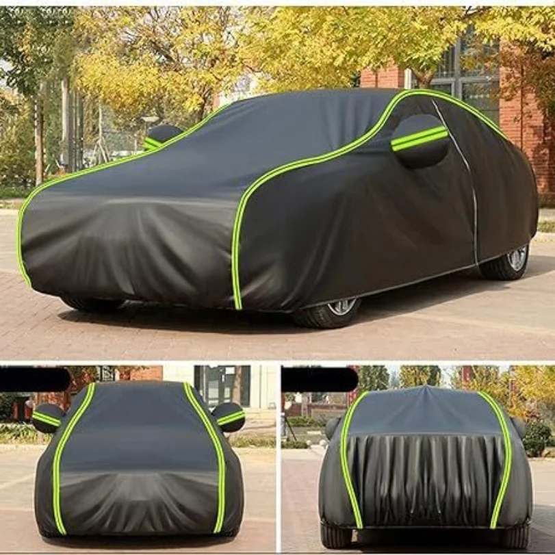 All-Weather Oxford Cloth Car Cover - Waterproof, Sunshade, and Rainproof Protection