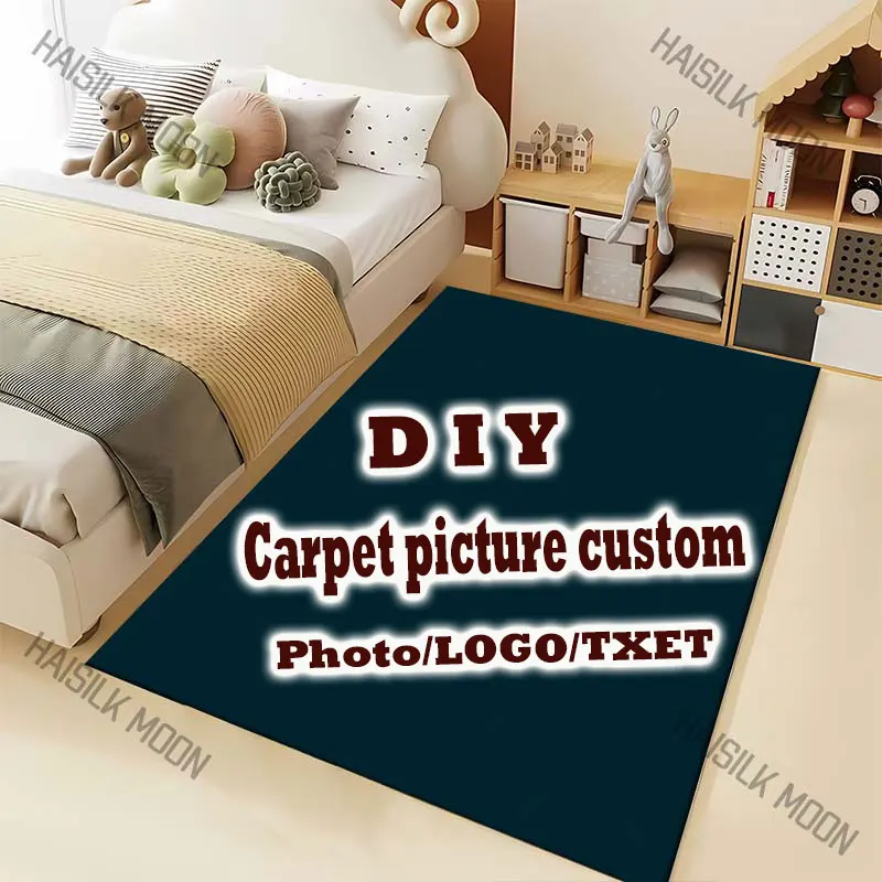 DIY Custom Exclusive Pattern Personalized Carpet Add Photo Logo Text Creative Design Etc. Applicable To Home Commercial FloorMat