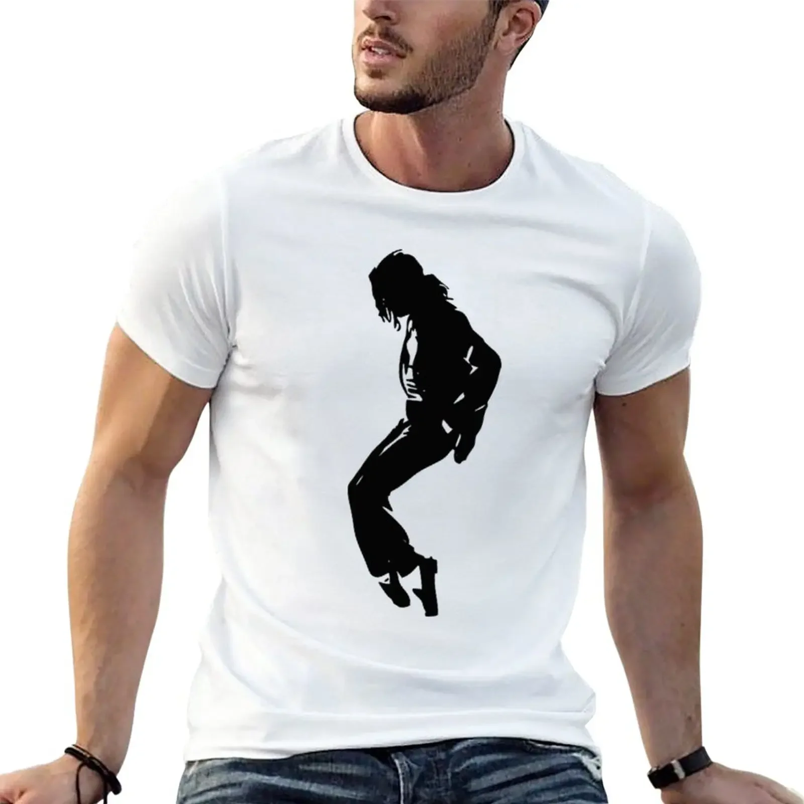 

Michael Jackson Lover T-Shirt summer top quick drying men clothes