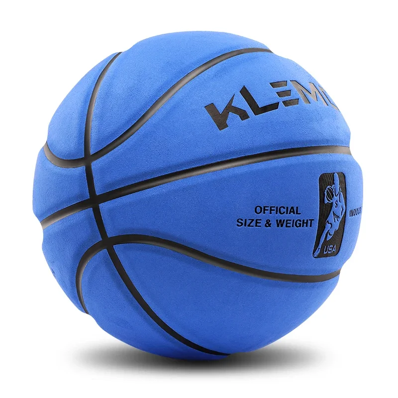 Fur Basketball No. 7 Soft Cowhide Texture Outdoor Wear-resistan Customization Ball