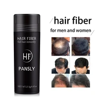 Fibers de renforcement capillaire professionnelles pour poudre amincissante, produits contre la perte de cheveux, repousse rapide, style à la kératine naturelle, noir, brun foncé 1