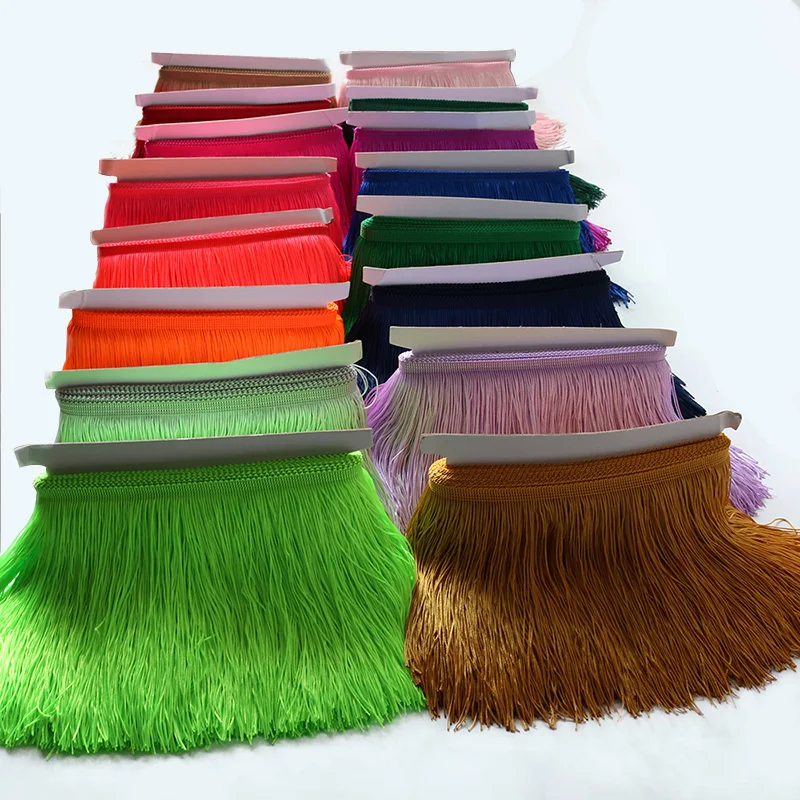 10Yards 9-30cm Tassel Fringes For Clothes Dress Curtain Lace Trim Garment Decorative Ribbon Fringe Fabric DIY Sewing Accessories