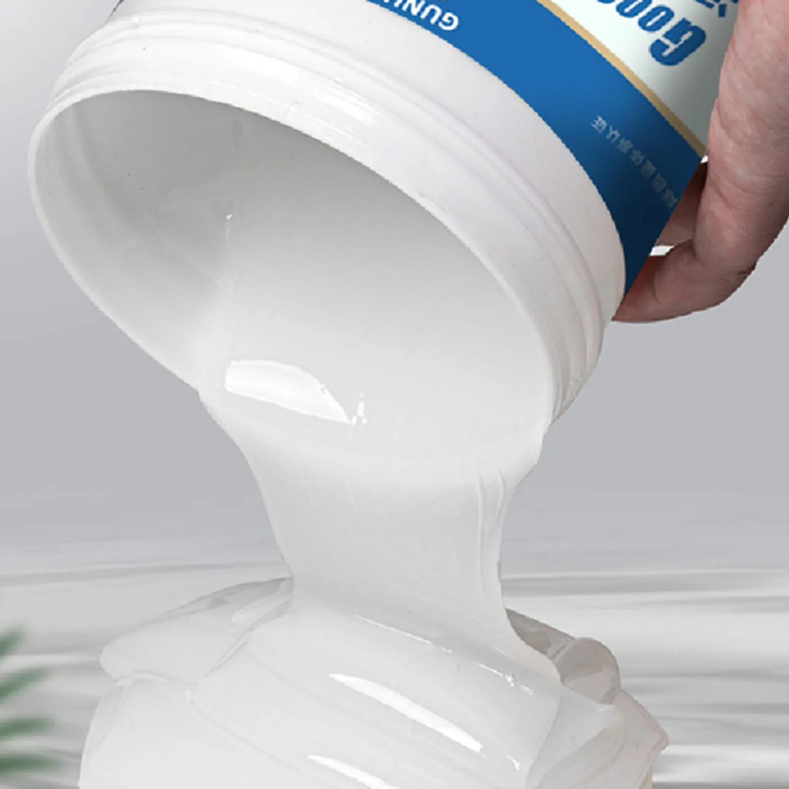 300g Waterproof Sealant Coating Agent Transparent Invisible Paste Glue Toilet Anti Leak for Bathroom
