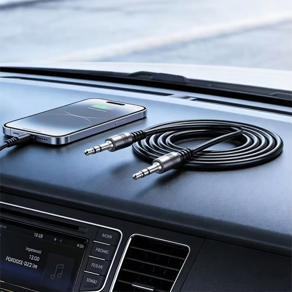 Premium 3.5mm Male-to-Male Auxiliary Audio Cable - 0.5m