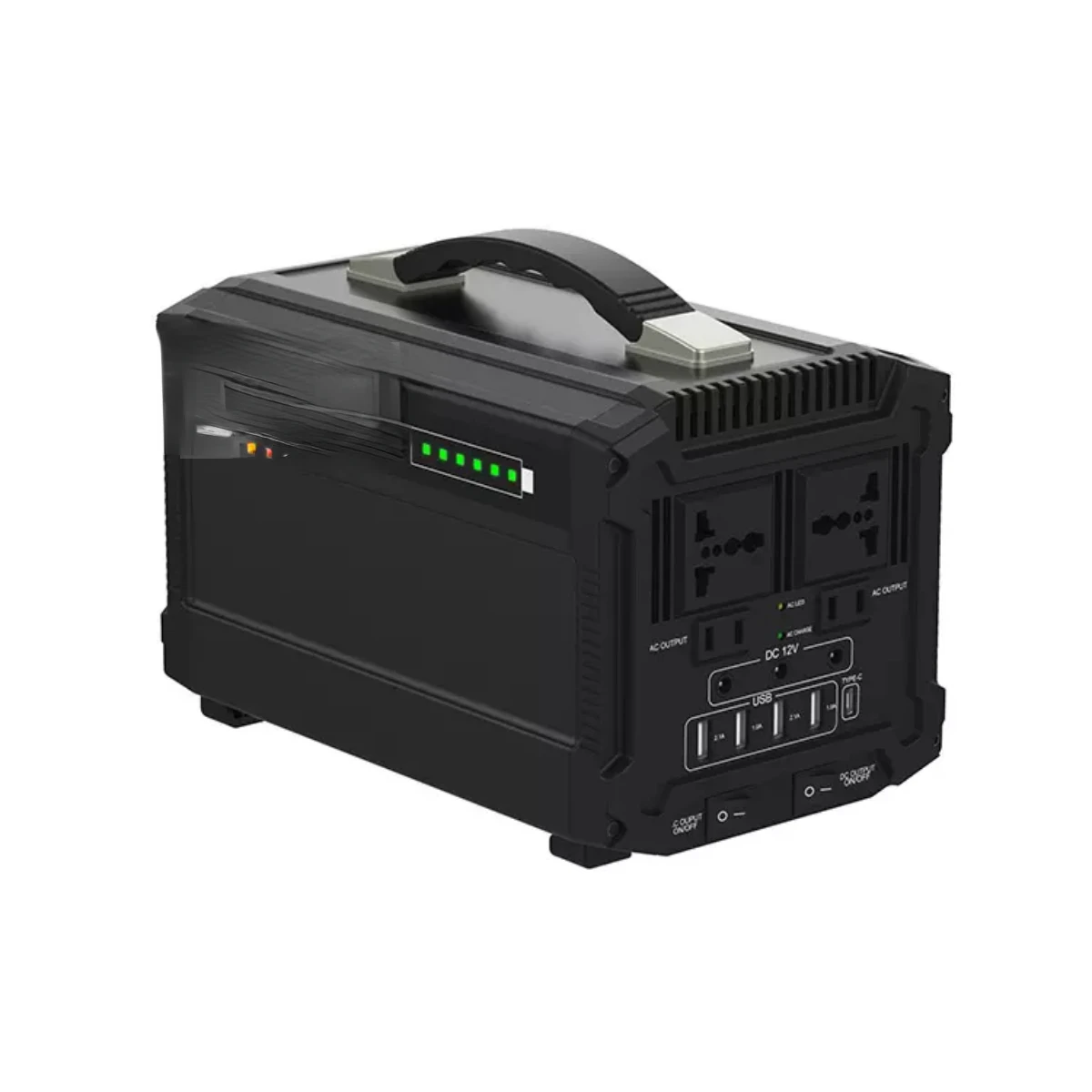 

Outdoor Camping 220v Portable 120000mah Capacity Original 500w Power Station